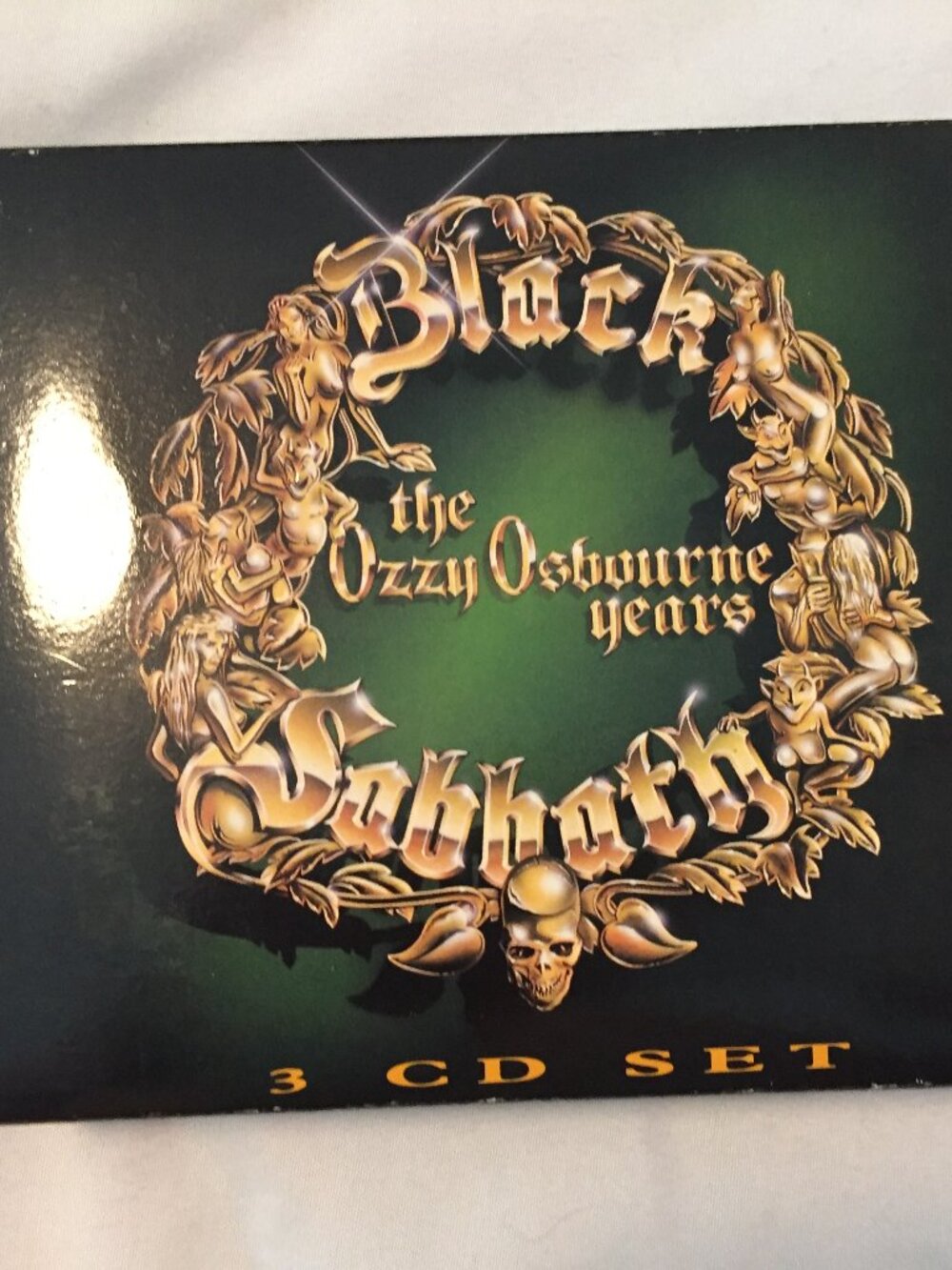Black Sabbath: The Ozzy Osbourne Years 3-CD Box Set 1998 w/Book EUC